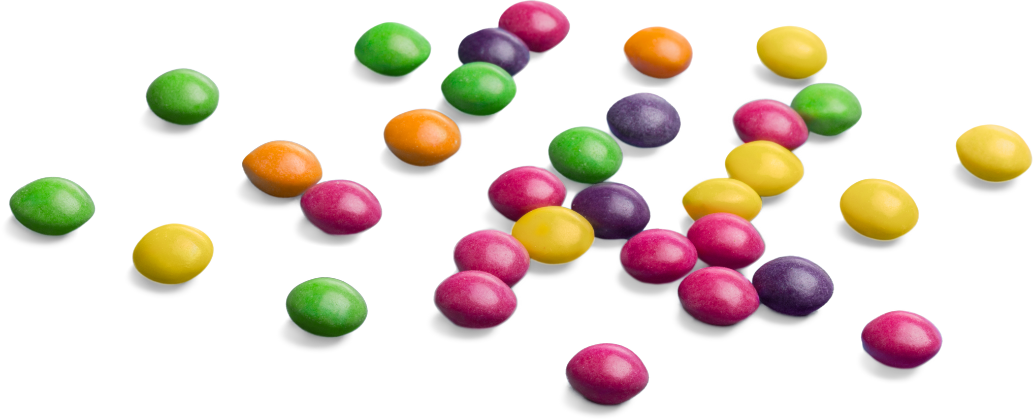 Colorful Chocolate Coated Candies