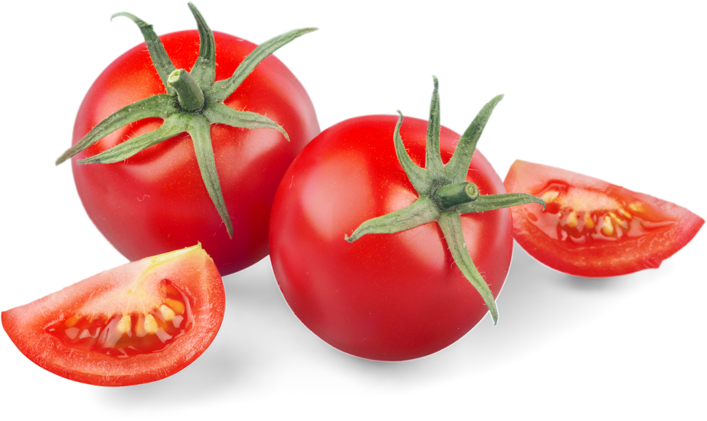 Ripe Tomato Isolated 