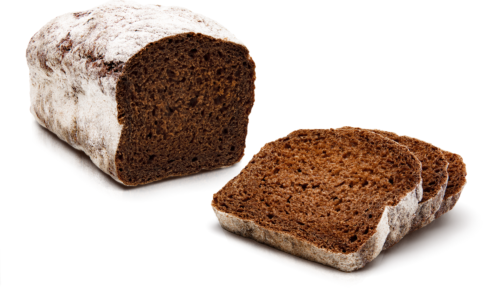 Rye Baked Bread Sliced